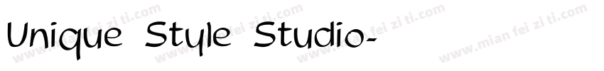 Unique Style Studio字体转换